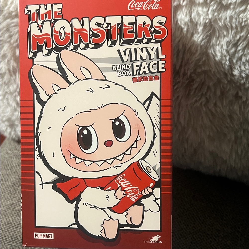 Coca-Cola The Monsters Vinyl Box with Red Can